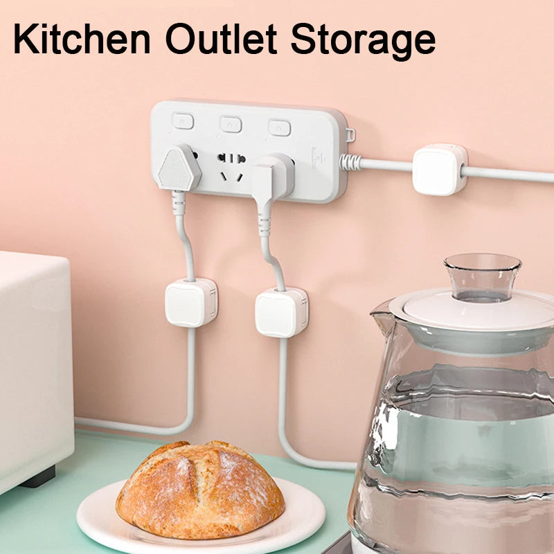 Kitchen Convenience: Enhance your kitchen's functionality with this Magnetic Cable Holder, organizing appliance cords neatly away from your workspace.