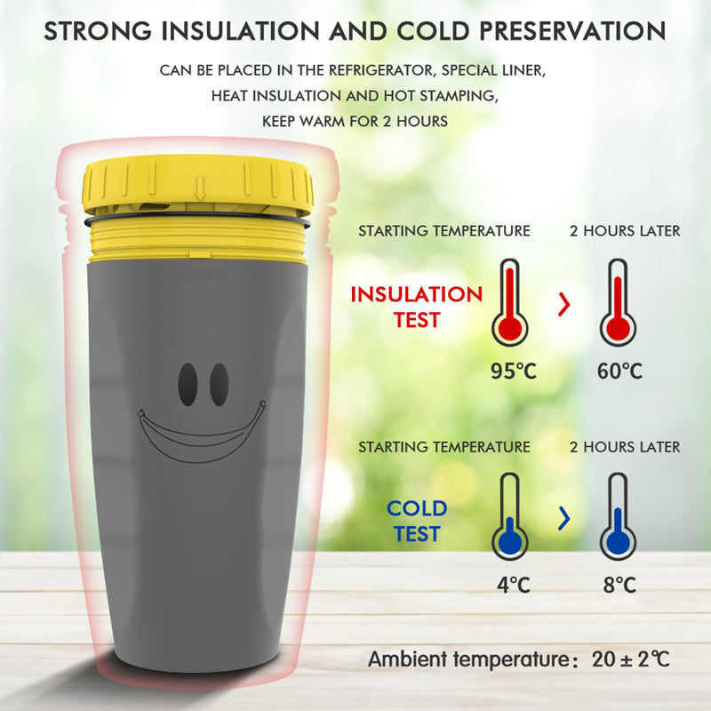 Twist & Seal Insulated Cup - Leak-Proof Tumbler for All Ages | Durable, Eco-Friendly & Temperature Retaining