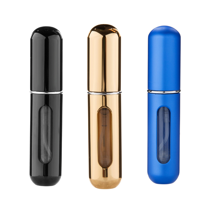 Compact 5ml Portable Perfume Atomizer - Travel-Friendly Fragrance Dispenser