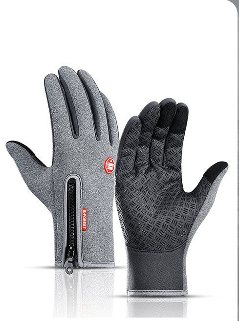 Multifunctional Winter Touch Screen Gloves - Waterproof, Anti-Skid Polar Fleece Riding Gloves in Multiple Colors