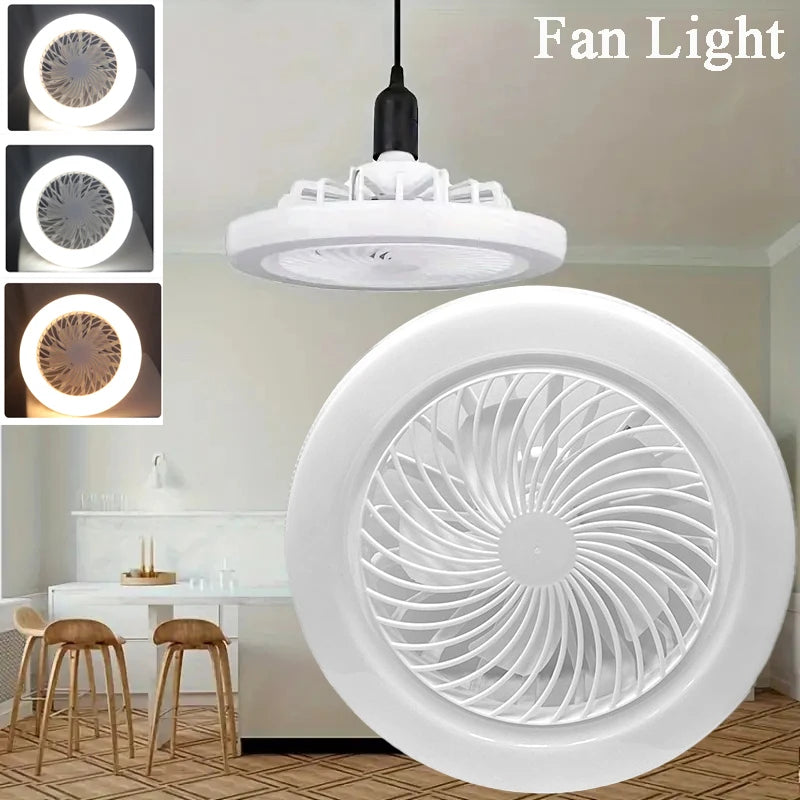 LED Ceiling Fan Light Replacement: An image showcasing the LED ceiling fan light in various settings. It highlights the fan's modern design and energy-efficient lighting. The product is seen close to the ceiling, providing bright and effective illumination.