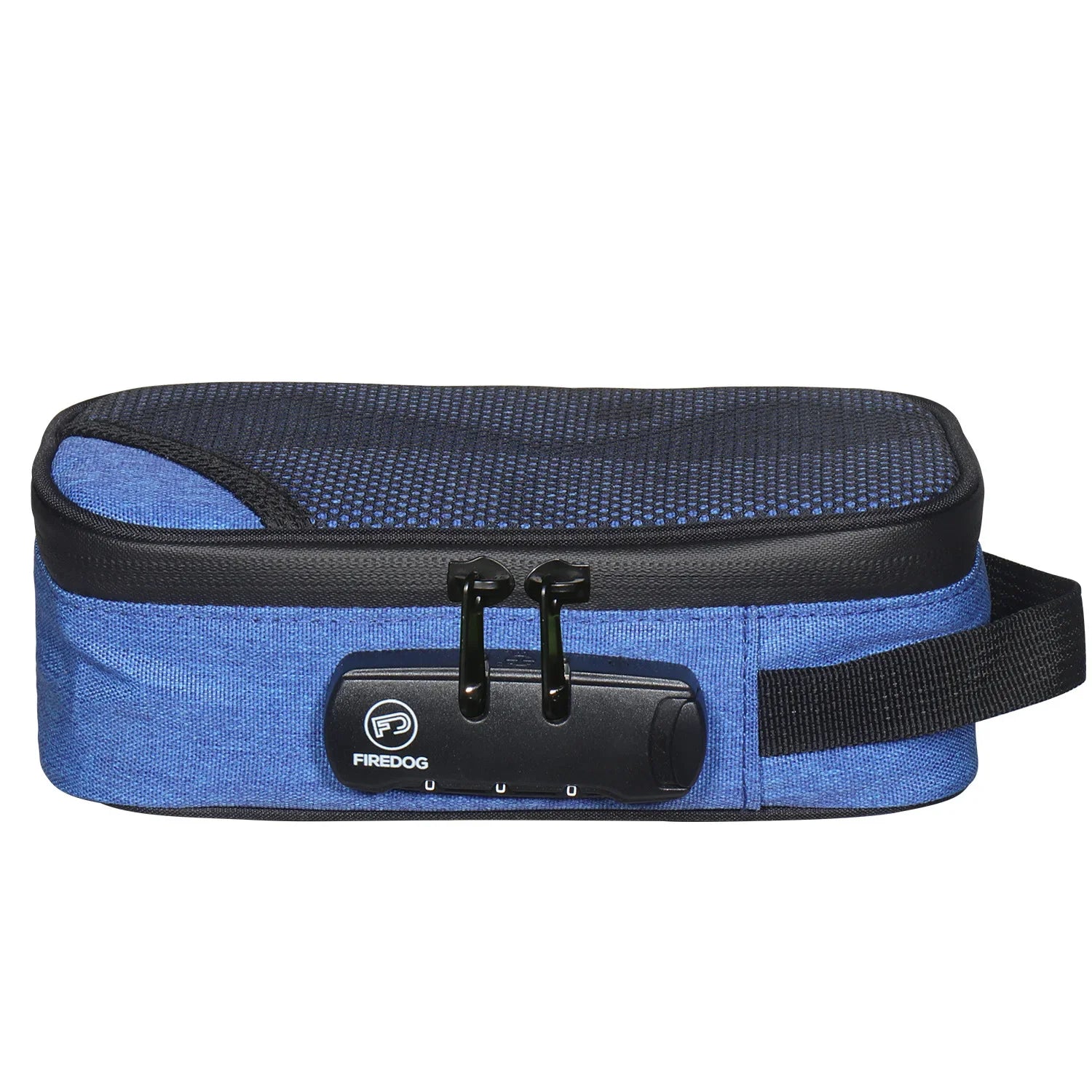 This Odor Smell Proof Cigarette Smoking Stash Bag showcases a sleek, rectangular design, available in various colors including classic gray, vibrant blue, and a playful pink camouflage pattern. The portable size and lockable feature, highlighted by a prominent combination lock on the front, make it a top-choice travel accessory for securing tobacco products. stash bag