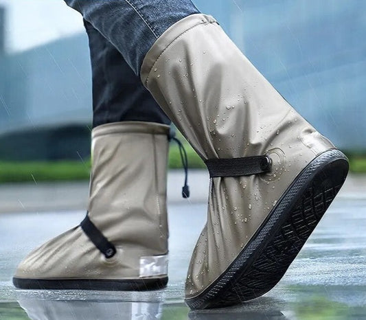 High-Grade Waterproof Rain Shoe Covers - Anti-Slip Protection