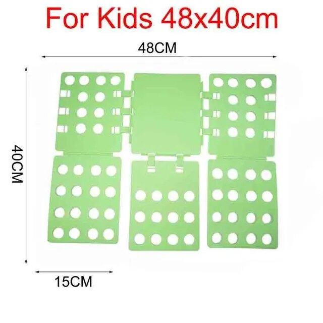green for kids Clothes Folding Board