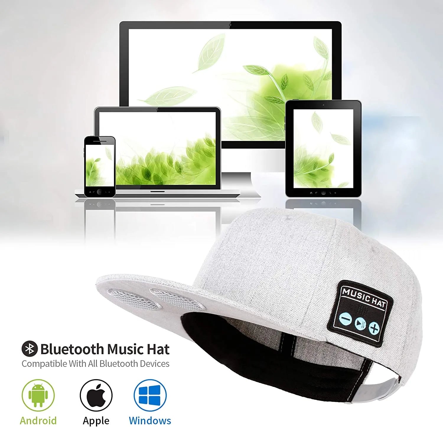 Wireless Bluetooth Speaker Cap: 