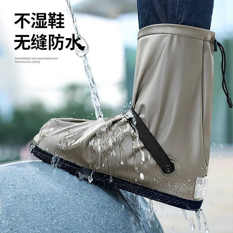 High-Grade Waterproof Rain Shoe Covers - Anti-Slip Protection