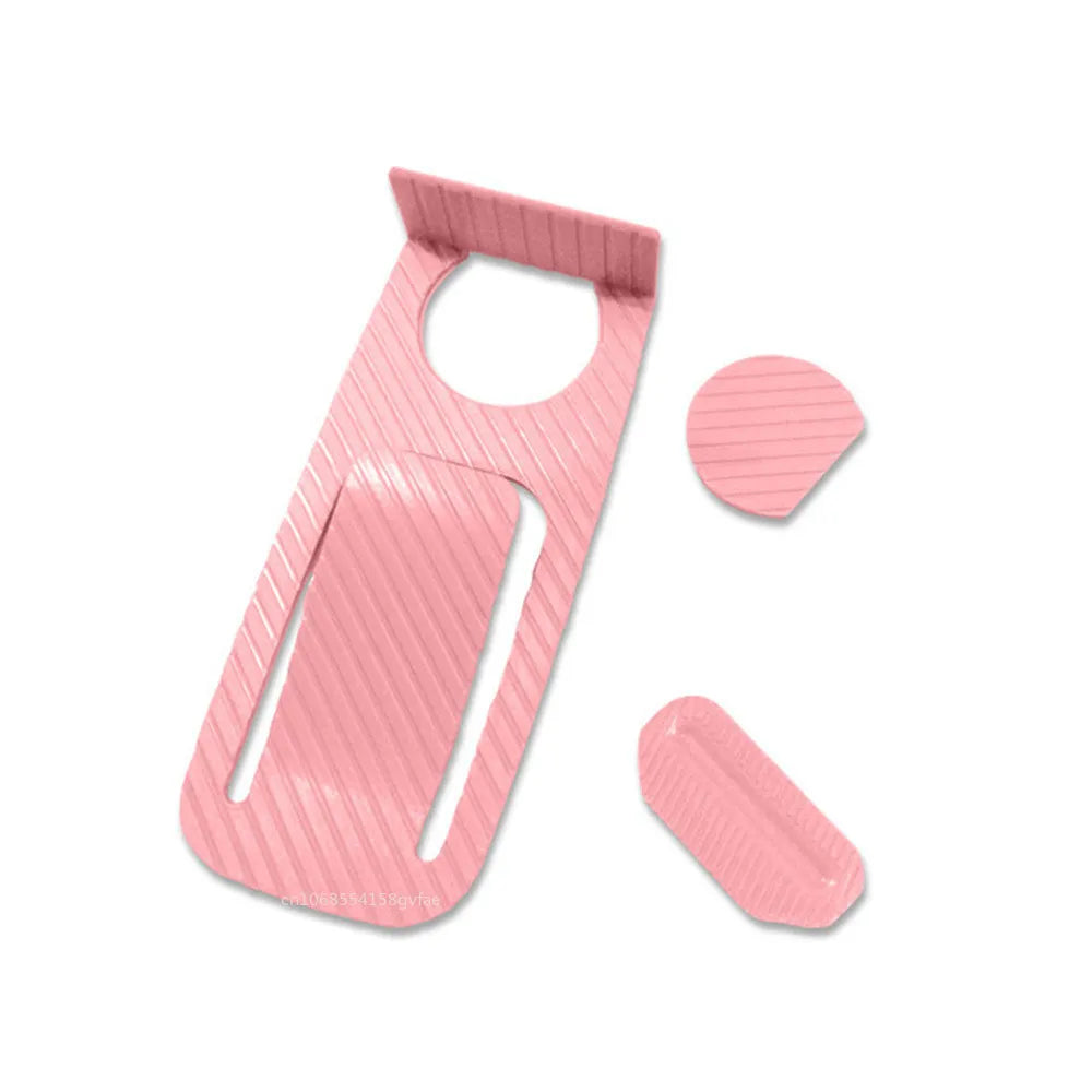 pink Wedge Door Stopper: Secure & Colorful Safety Protector