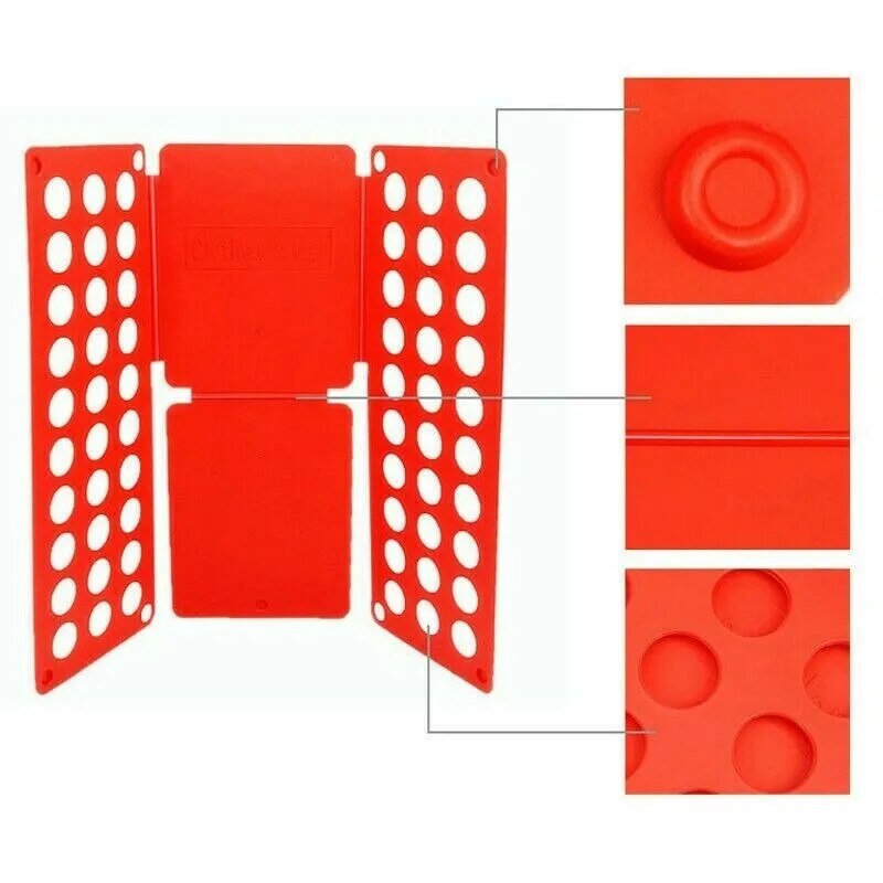 red Clothes Folding Board