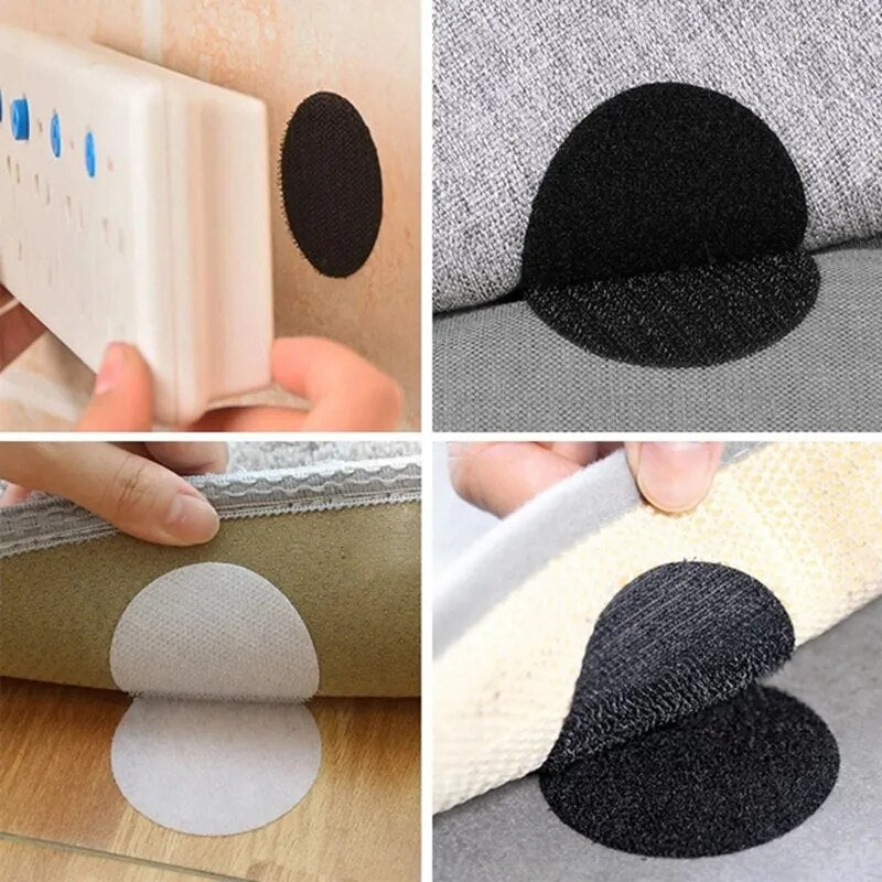 Premium Strong Anti-Curling Carpet Tape - Durable Non-Slip Double-Sided Adhesive Stickers for Home & Office