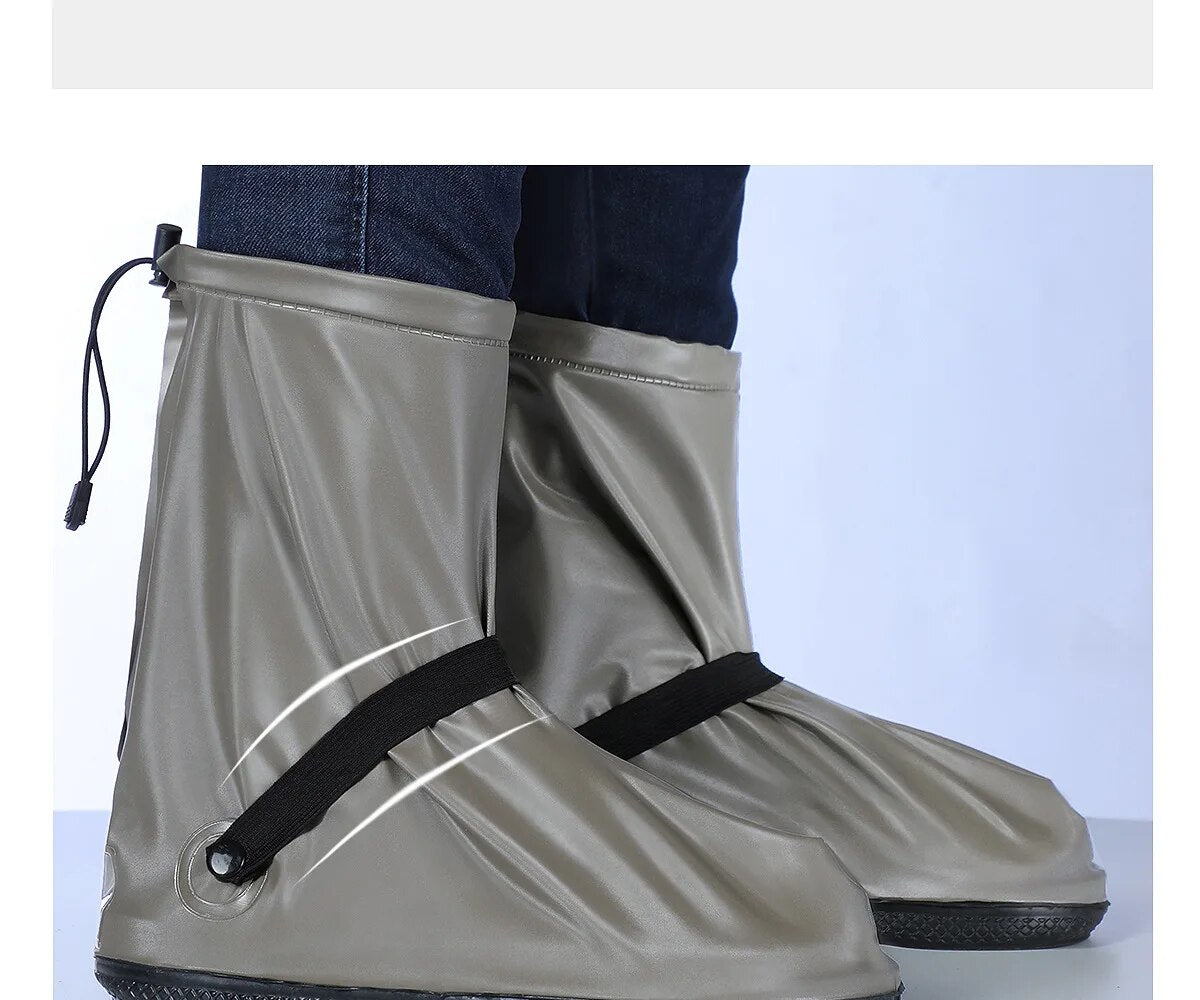 High-Grade Waterproof Rain Shoe Covers - Anti-Slip Protection