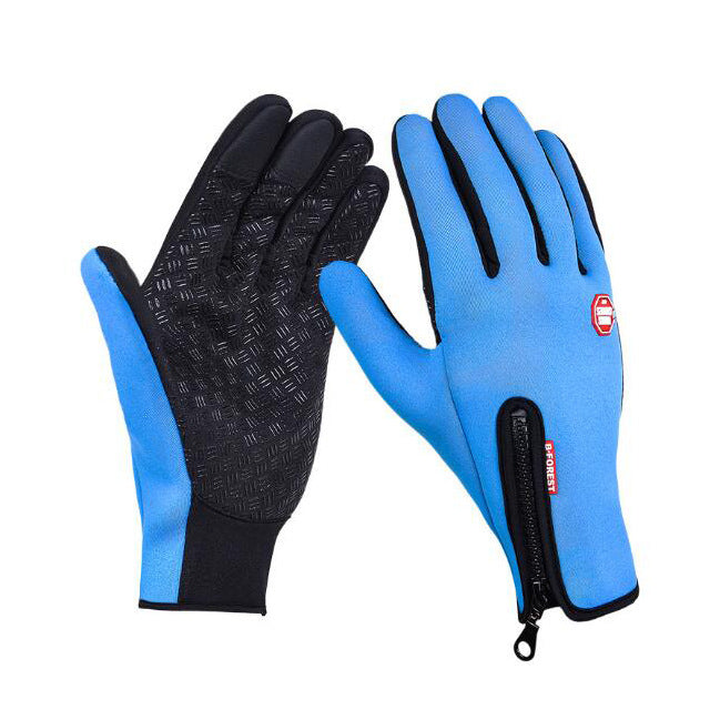 Multifunctional Winter Touch Screen Gloves - Waterproof, Anti-Skid Polar Fleece Riding Gloves in Multiple Colors